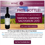 Kosher Wine Club Special Offer
